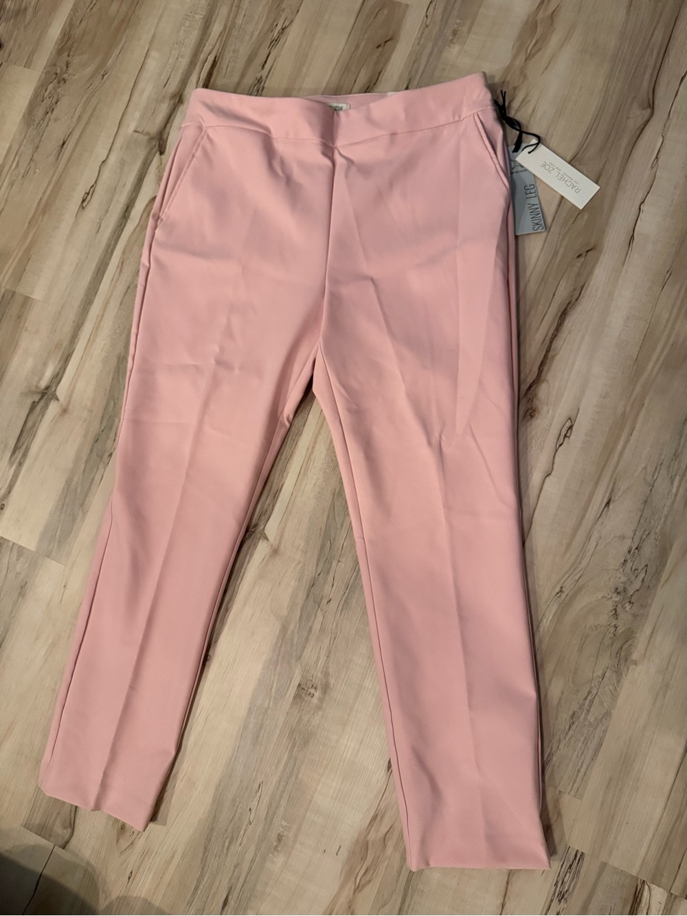 NWT Rachel Zoe Straight-Leg Pink Ponte Pants size 12